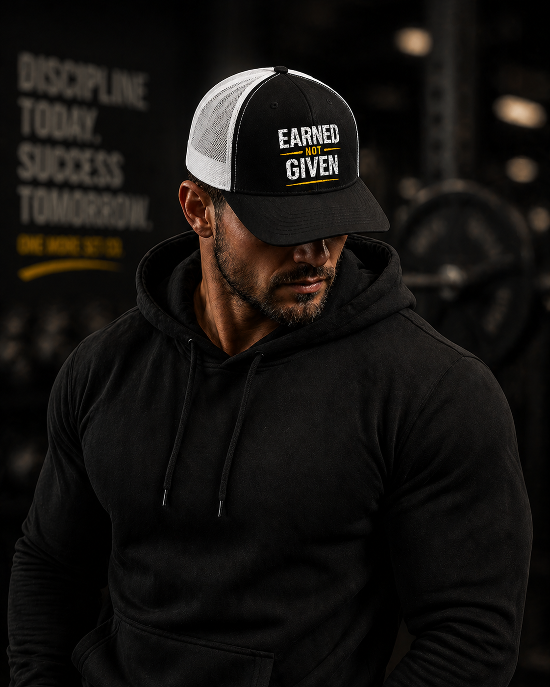 Earned Not Given Snapback Trucker Cap