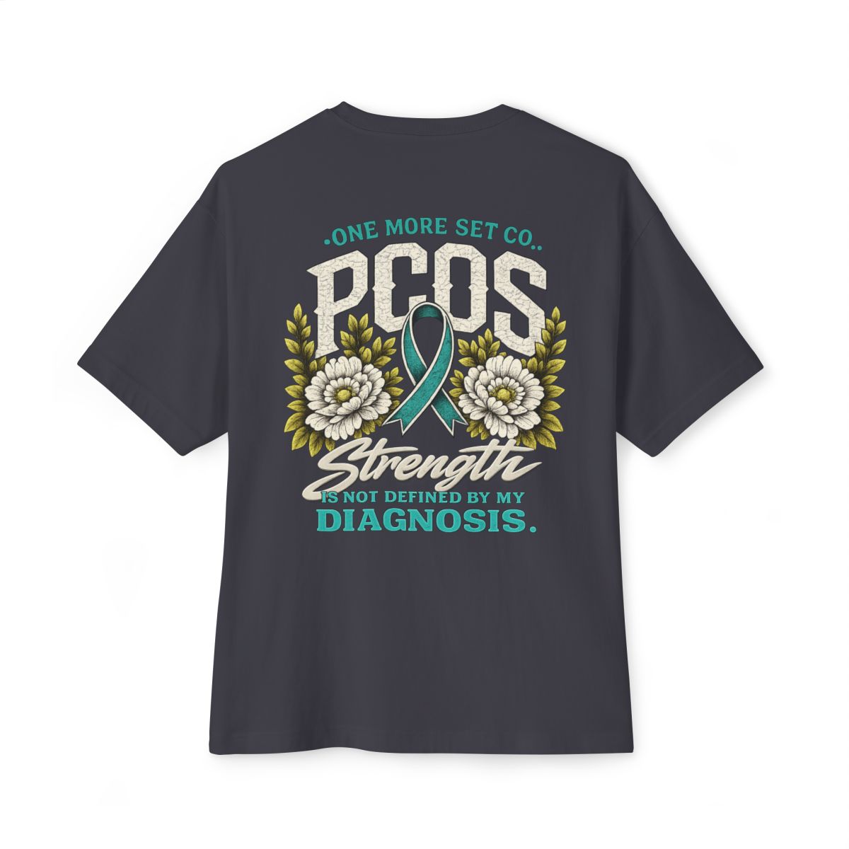 PCOS Awareness Boxy Tee — Support & Awareness Shirt