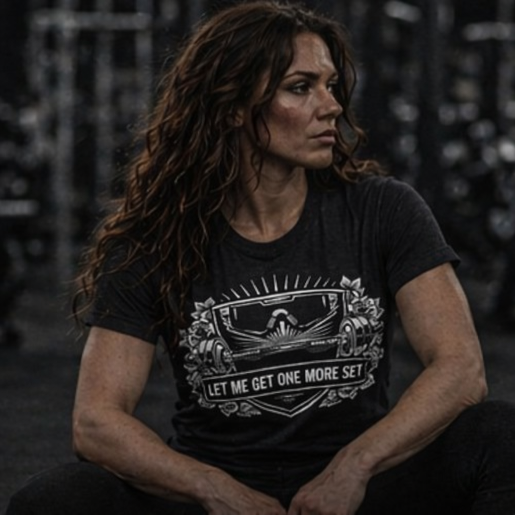 'Let Me Get One More Set' Gym T-Shirt