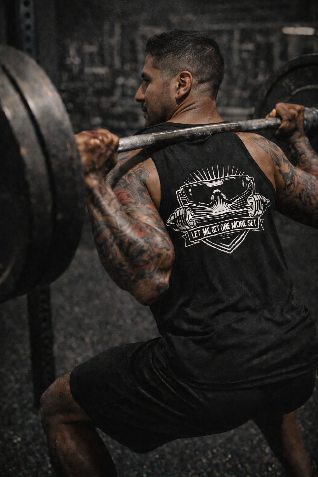 Let Me Get One More Set Tank — One More Set Co. Gym Tank